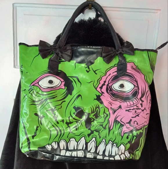 Iron Fist Handbags - Highly desired RARE Iron Fist zombie XXL bag! Guc!